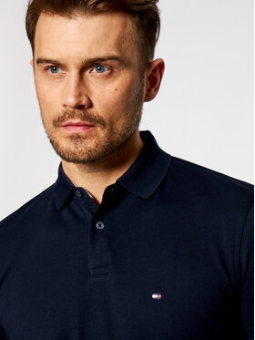 Tommy Hilfiger Polo Majica 1985 MW0MW17770 Mornarsko Modra Regular Fit