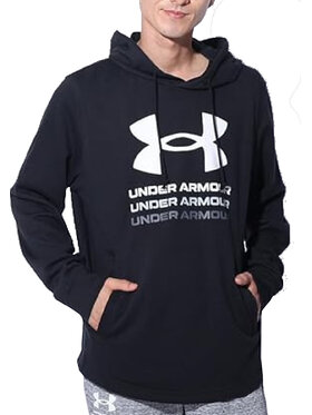 Under Armour Under Armour Bluza 1386047 Czarny Regular Fit