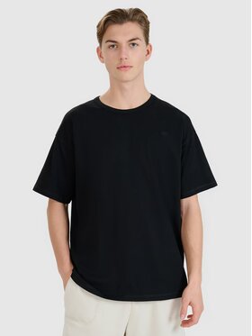 4F 4F T-Shirt 4FWSS25TTSHU1972-20S Czarny Oversize