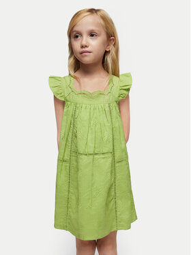 Mayoral Mayoral Rochie de vară 3930 Verde Regular Fit
