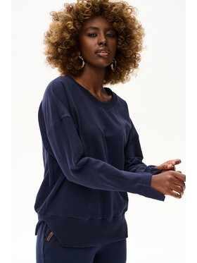 blue shadow blue shadow Bluza Resal Niebieski Regular Fit