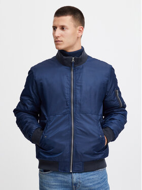 Blend Blend Kurtka bomber 20715952 Granatowy Regular Fit