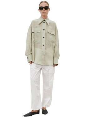 MeiMeiJ MeiMeiJ Camicia m5ej00-sable Multicolore Regular Fit