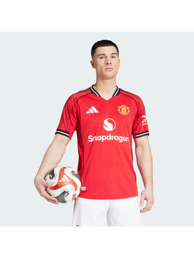 adidas adidas Koszulka techniczna 154957 Czerwony Slim Fit