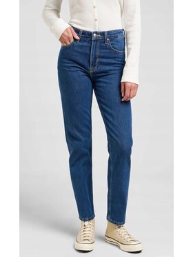 Lee Lee Jeansy Carol Niebieski Mom Fit