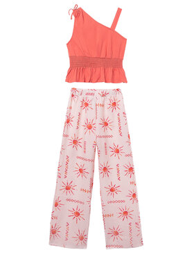 Mayoral Mayoral Completo maglietta e pantaloni 6561 Rosa