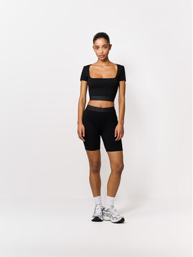 La Mania La Mania Top LEX Czarny Basic Fit
