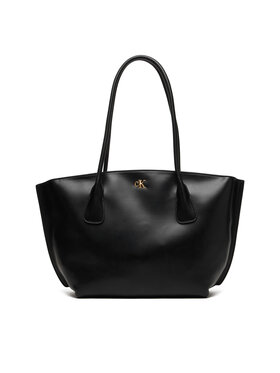 Calvin Klein Calvin Klein Τσάντα Ck Medium Dome Tote LV04F3344G Μαύρο