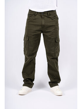 Marcus Marcus Pantaloni di tessuto Jeremy Cargo Verde Regular Fit