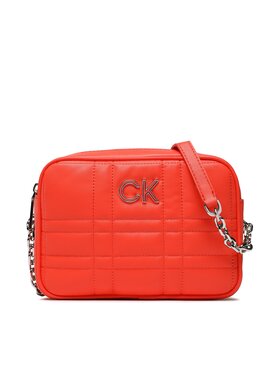 Calvin Klein Calvin Klein Geantă Re-Lock Quilt Camera Bag K60K609859 Roșu