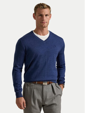 Polo Ralph Lauren Polo Ralph Lauren Sweater 710946142006 Sötétkék Slim Fit