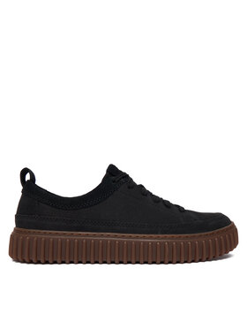 Clarks Clarks Sneakersy Torhill Lace 26183470 Čierna