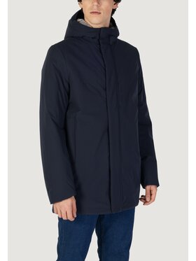 SUNS SUNS Parka Gransasso Fur Blu Regular Fit