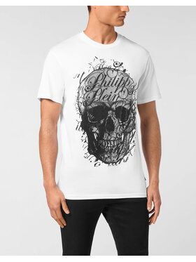 PHILIPP PLEIN PHILIPP PLEIN Tričko 23515 Biela Regular Fit