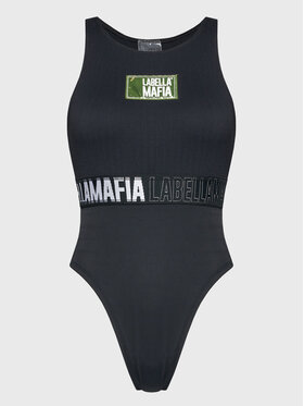 LaBellaMafia LaBellaMafia Bodi 25494 Črna Slim Fit