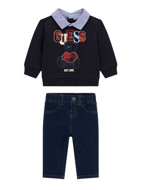 Guess Guess Komplet dziecięcy I6BG06 K5811 Granatowy Regular Fit
