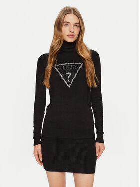 Guess Guess Rolák Piper W4BR03 Z2NQ2 Černá Regular Fit