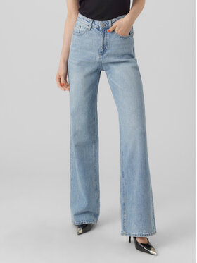 Vero Moda Vero Moda Traperice Tessa 10283858 Plava Wide Leg
