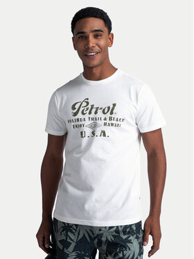 Petrol Industries Petrol Industries T-Shirt M-1040-TSR600 Λευκό Regular Fit