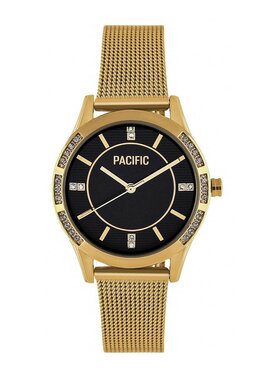 Pacific Pacific Zegarek Pacific-PC00527 Złoty