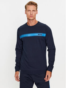 Boss Boss Džemperis Authentic 50496772 Tamsiai mėlyna Regular Fit