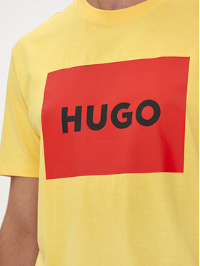 Hugo Majica Dulive222 50467952 Rumena Regular Fit