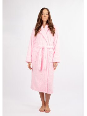 DKaren Lingerie DKaren Lingerie Szlafrok Eliza Długa Różowy