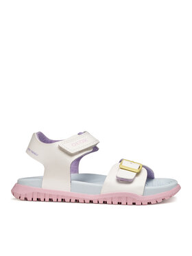 Geox Geox Sandále J Sandal Fusbetto Gi J35HQA 000BC C0653 D Biela