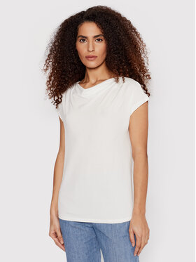 Weekend Max Mara Weekend Max Mara Тишърт Multid 59410621600 Бял Regular Fit