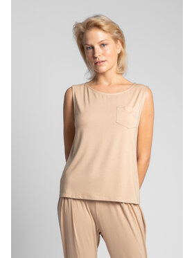 LaLupa LaLupa Bluzka LA022 Brązowy Comfortable Fit