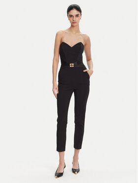 Elisabetta Franchi Elisabetta Franchi Jumpsuit TU-039-51E2 Schwarz Regular Fit