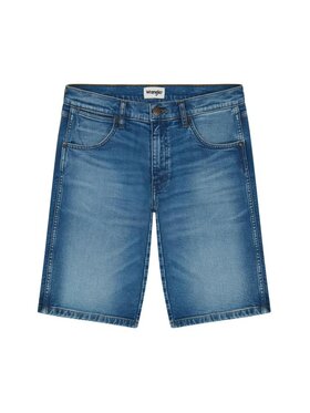 Wrangler Wrangler Szorty jeansowe COLTON 112362488 Niebieski Regular Fit