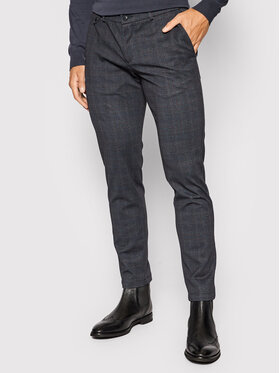 Bugatti Bugatti Chino nohavice 4096 86839 Tmavomodrá Regular Fit