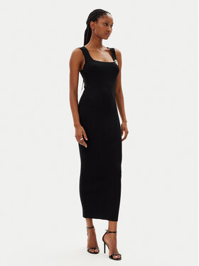 Kontatto Kontatto Coctailkleid 3M0553C Schwarz Slim Fit
