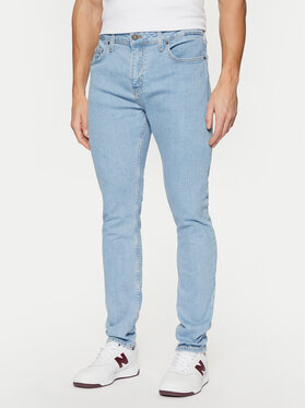 Guess Guess Текстилни панталони M4YA0F D5DM1 Син Regular Fit