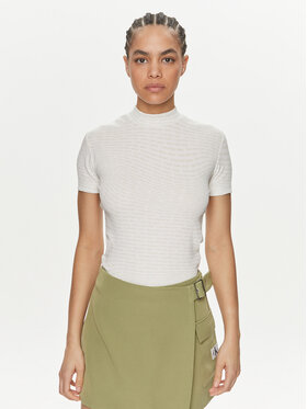 Calvin Klein Jeans Calvin Klein Jeans Tričko J20J223169 Biela Slim Fit