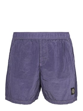 Stone Island Stone Island Szorty kąpielowe B100009 Fioletowy Regular Fit