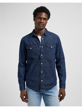 Lee Lee Koszula REGULAR WESTERN SHIRT Niebieski Regular Fit
