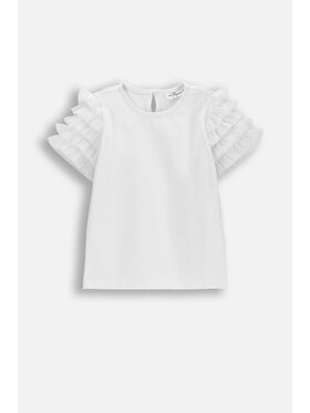 Coccodrillo Coccodrillo T-Shirt WC6143206EJG-001 Biały Regular Fit