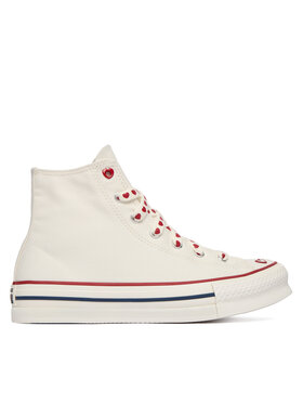 Converse Converse Trampki Chuck Taylor All Star Lift Platform Hearts A19062C Écru