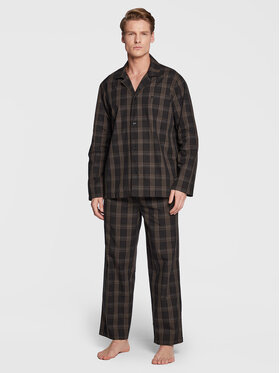 Boss Boss Pižama Urban 50479304 Juoda Regular Fit