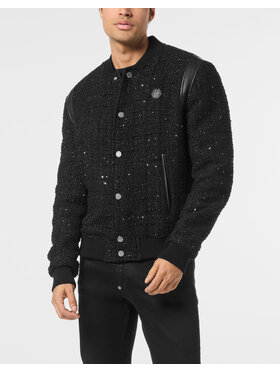 PHILIPP PLEIN PHILIPP PLEIN Bomber 26049 Nero Regular Fit