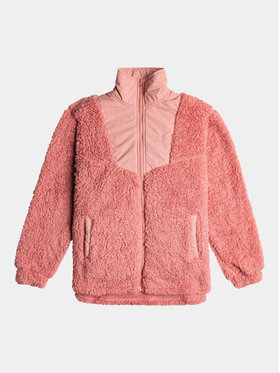 Roxy Flis Sherpa Jacket Plfl ERJPF03155 Ružičasta Regular Fit