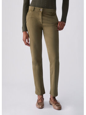 Liu Jo Liu Jo Pantaloni di tessuto WF6128T708A90510 Verde Regular Fit