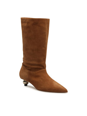 Weekend Max Mara Weekend Max Mara Škornji Vosci 2357910332600 Rjava