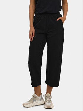 Kaffe Kaffe Kalhoty culottes Naya 10507418 Černá Relaxed Fit