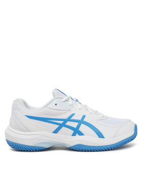 Asics Asics Обувки за тенис Gel-Game Gs Clay/Oc 1044A082 Бял