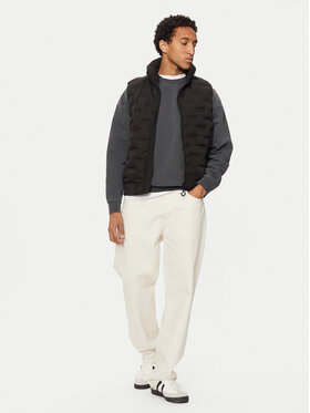 REPLAY REPLAY Kamizelka M8402 .000.84168 Czarny Regular Fit