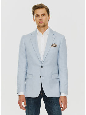 Pako Lorente Pako Lorente Marynarka P24SF-3X-008 Błękitny Slim Fit