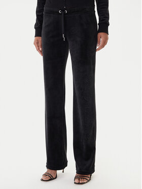 Juicy Couture Juicy Couture Spodnie dresowe Christine JCWBJ225311 Czarny Flared Leg